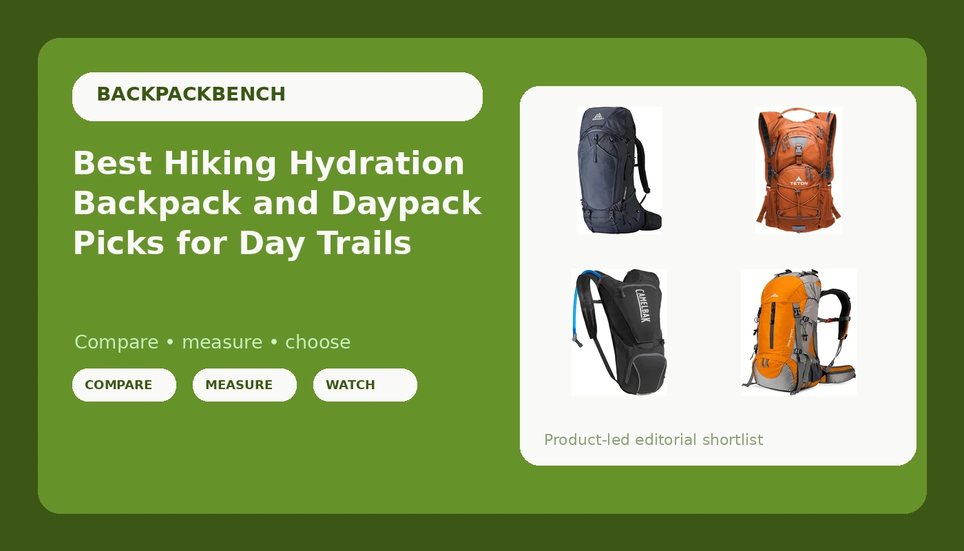 Best Hiking Hydration Backpack and Daypack Picks for Day Trails