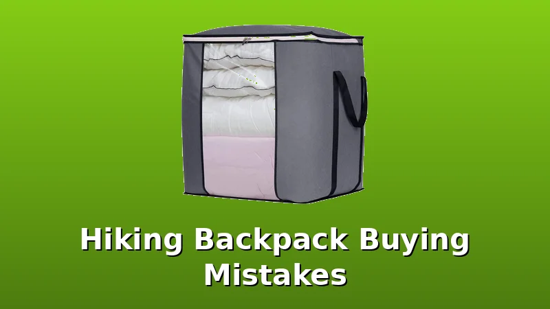 Hiking Backpack Buying Mistakes - BackpackBench review with measurements and honest opinion