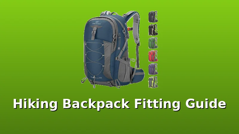 Hiking Backpack Fitting Guide