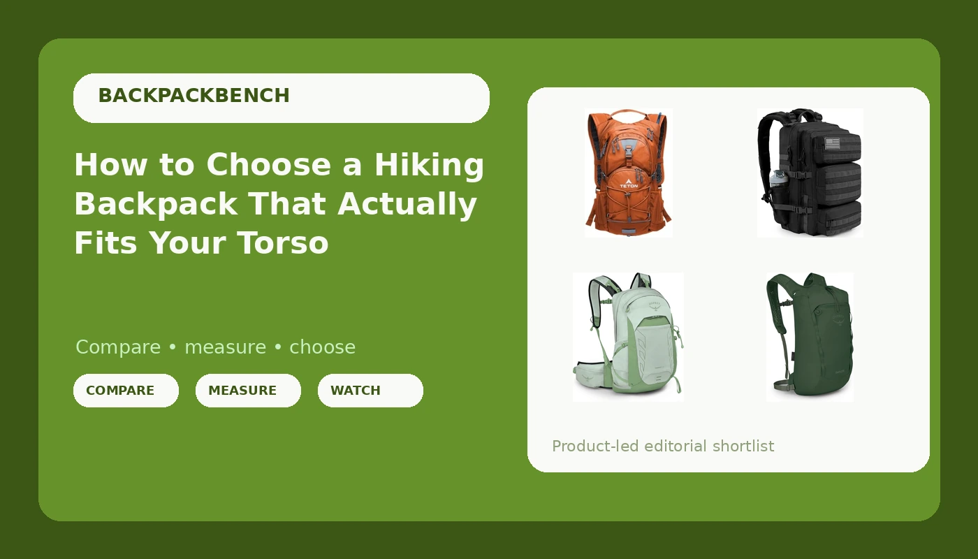 How to Choose a Hiking Backpack That Actually Fits Your Torso