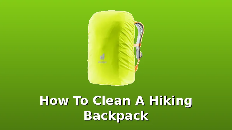 How To Clean A Hiking Backpack - BackpackBench review with measurements and honest opinion