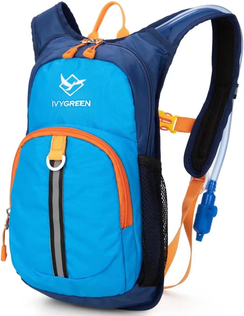 Ivygreen Kids Hydration Backpack for Hiking, 1.5L Water Bladder