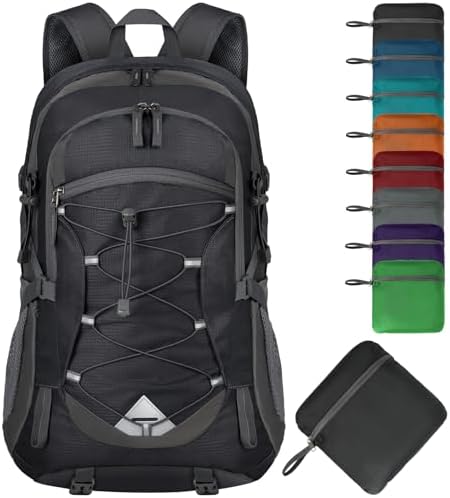 IGOLUMON Hiking Backpack 40L Packable Lightweight Camping Daypack Men Women