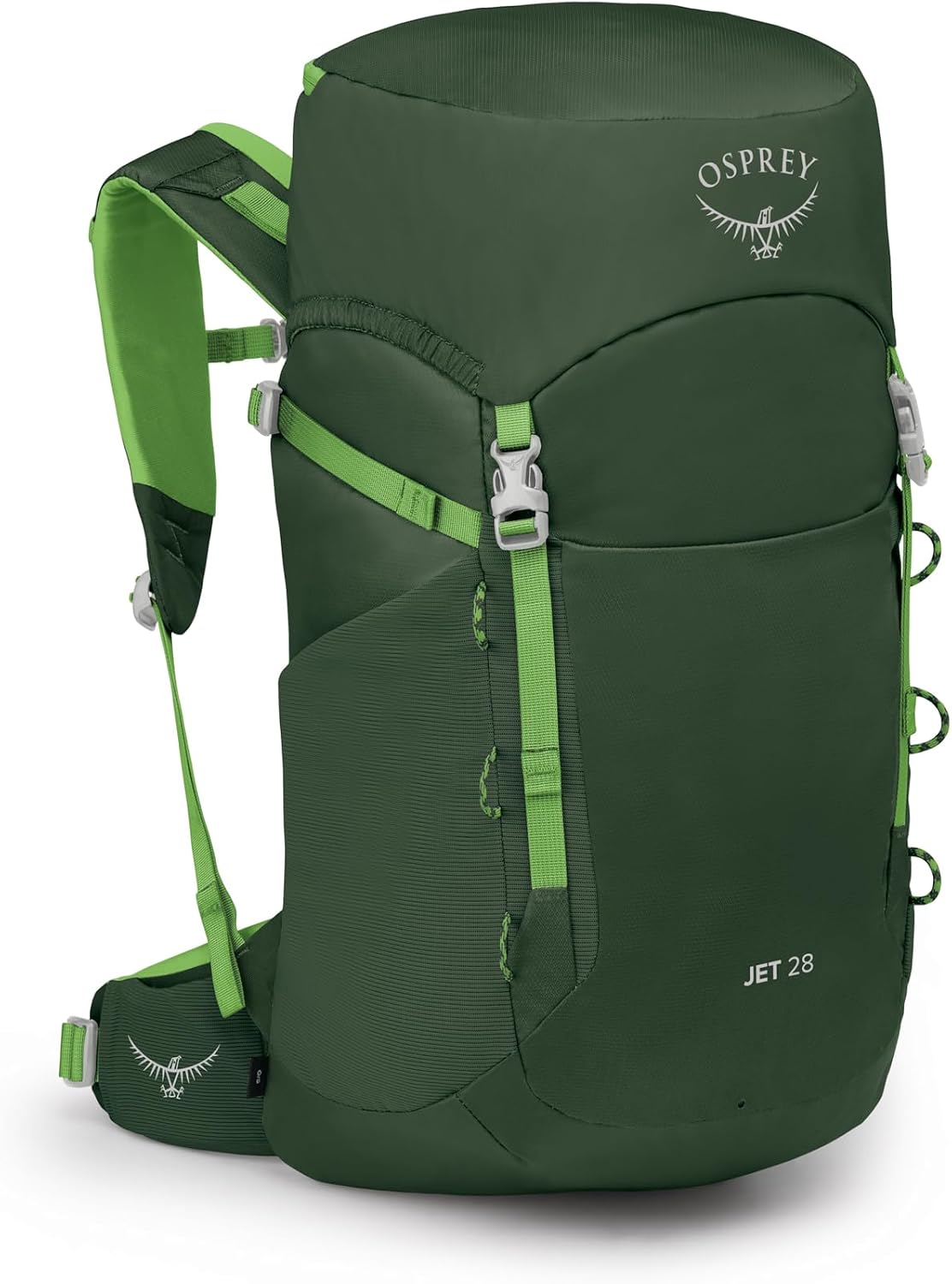 IVYGREEN Small Kids Hiking Backpack for Camping or Short Trip, Green, S