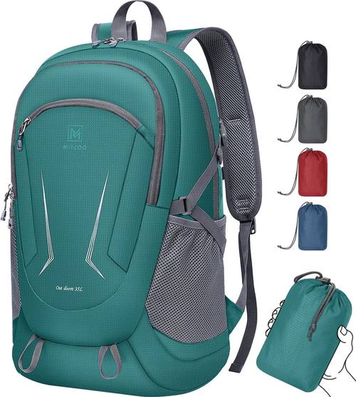 MIYCOO Ultralight Packable Backpack, 35L Waterproof Hiking Daypack
